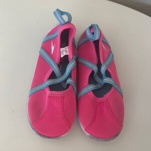 Speedo Kids Pink and Blue Water Shoes